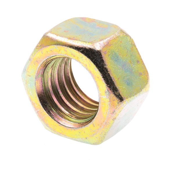 Prime-Line Hex Nut, 1/2"-13, Steel, Grade 8, Zinc Yellow, 25 PK 9086979 - main